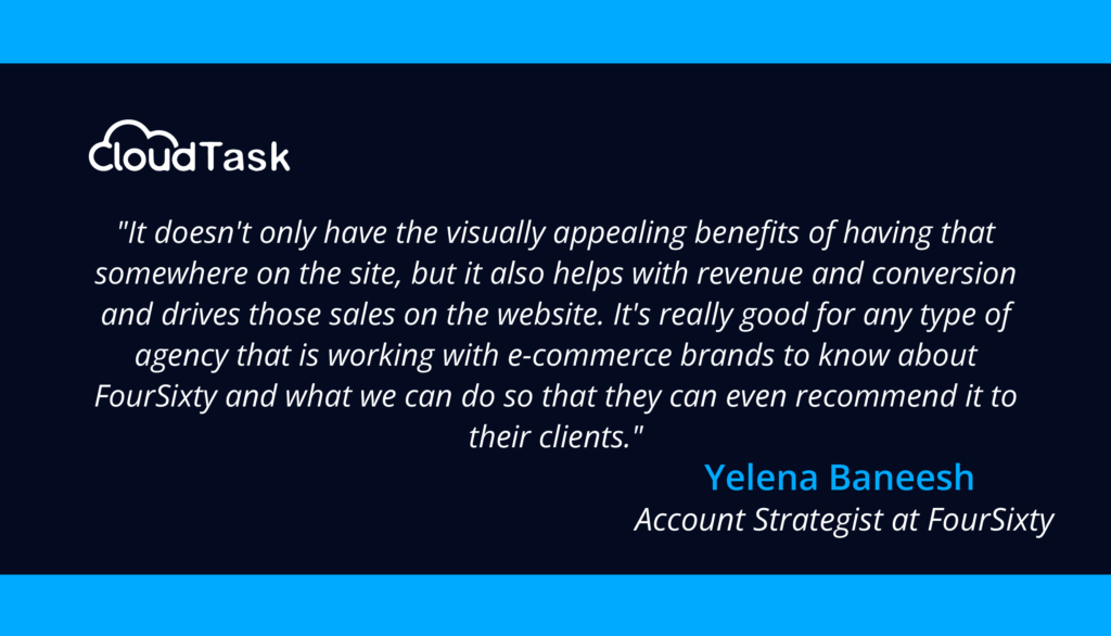 Yelena Baneesh, Account Strategist at FourSixty